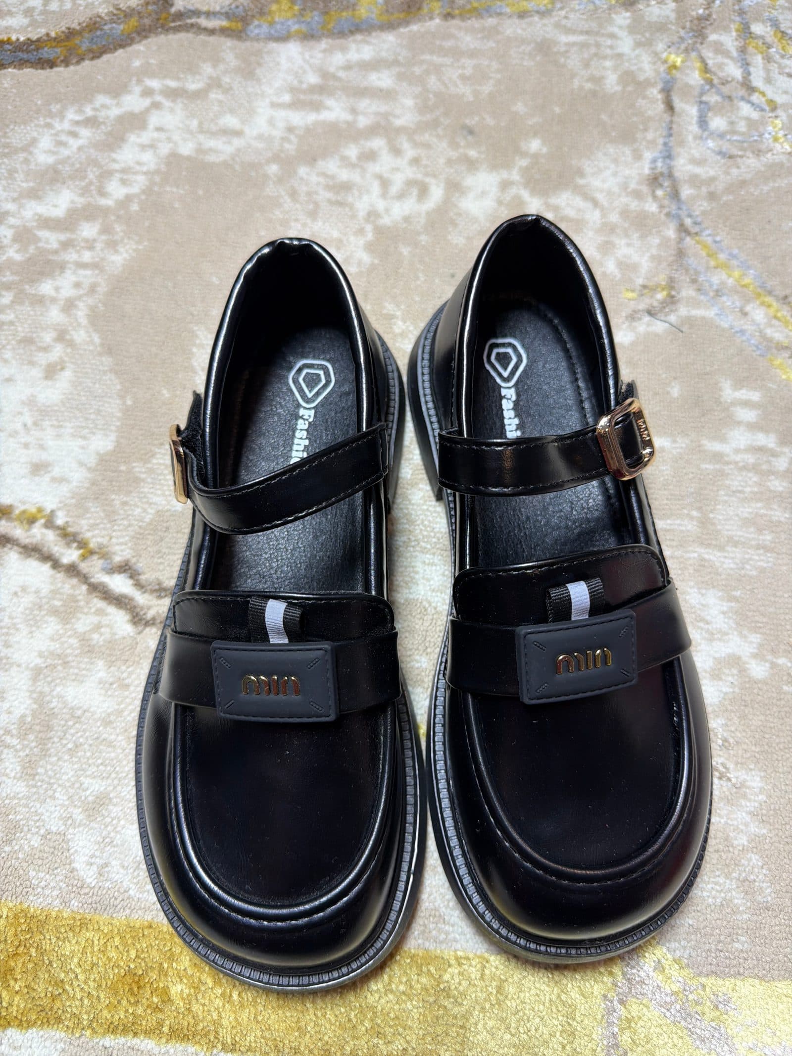 BLACK SCHOOL SHOE MY2353