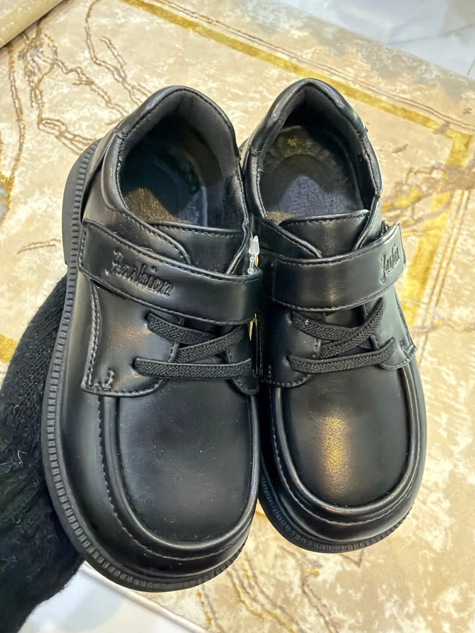 BLACK SCHOOL SHOES MY5036