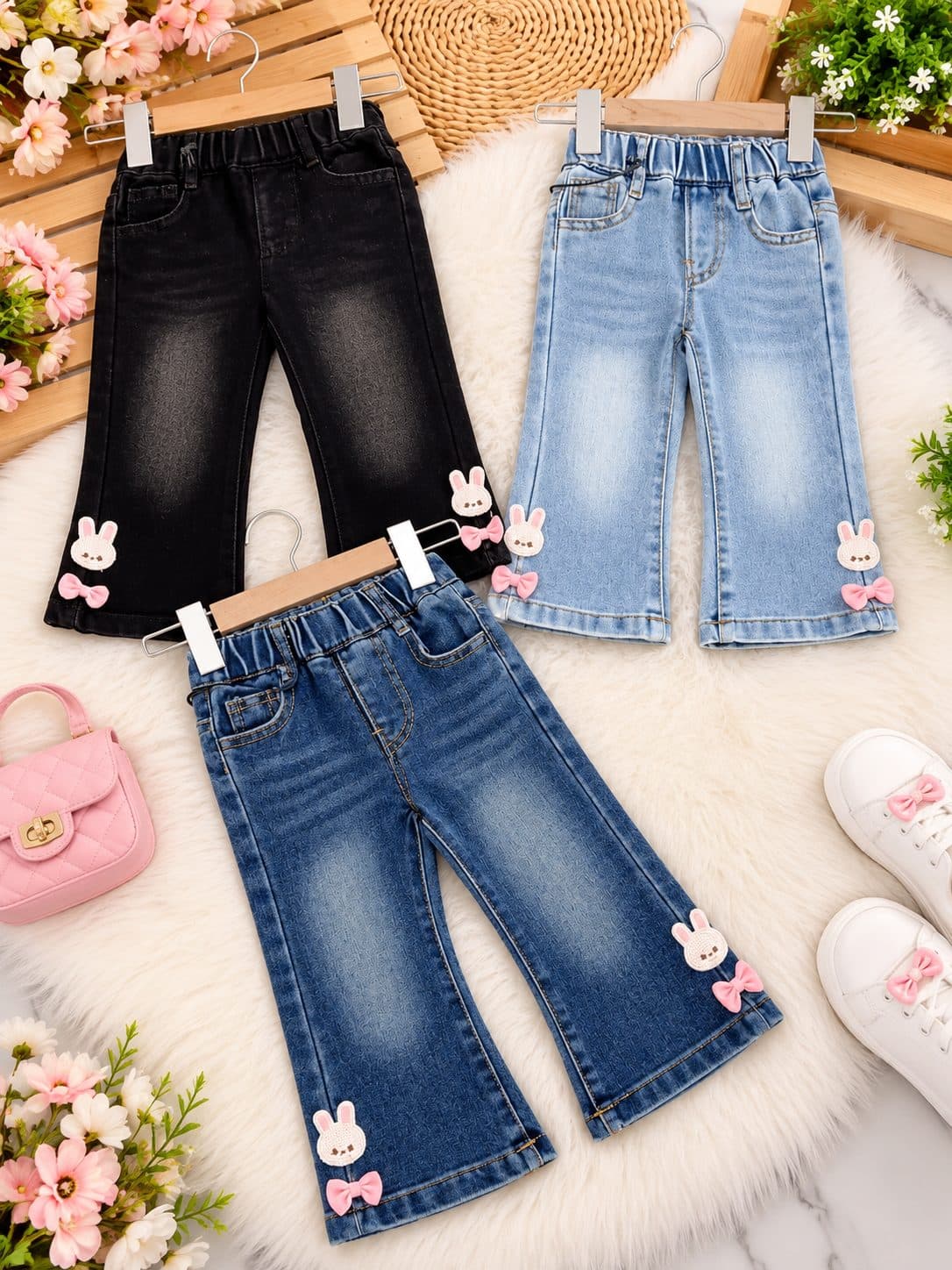 GIRLS JEANS (TL610) - BLUE