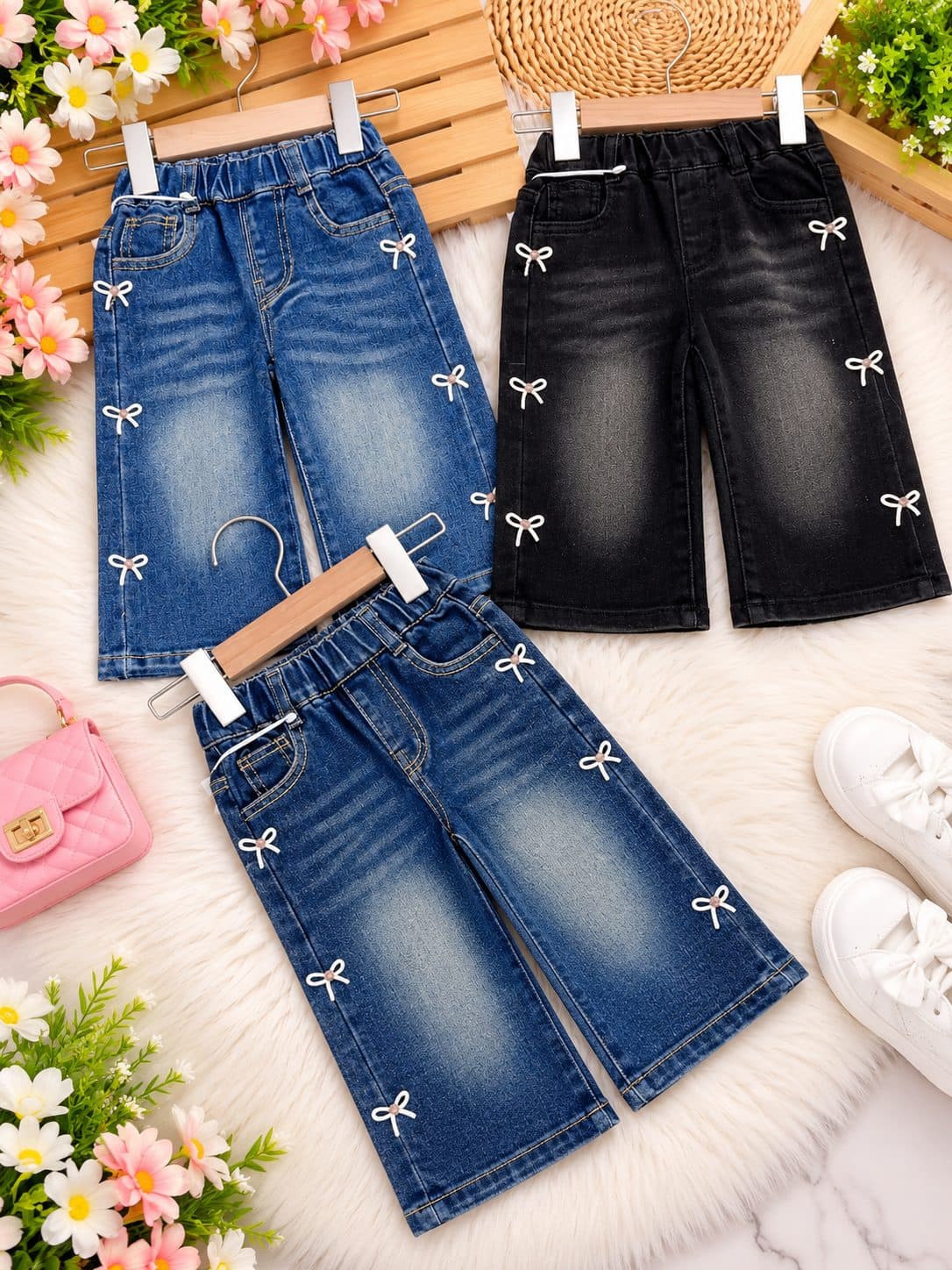 GIRLS JEANS (TL211) - BLUE