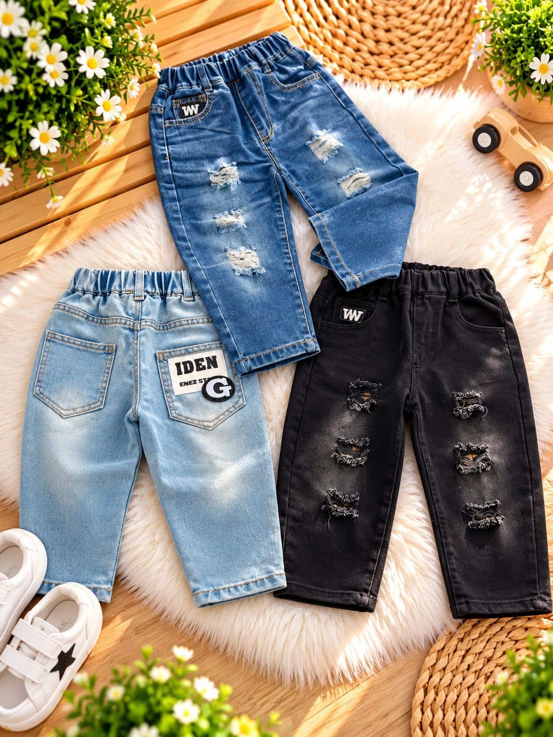 BOY JEANS(TL606) - BLACK
